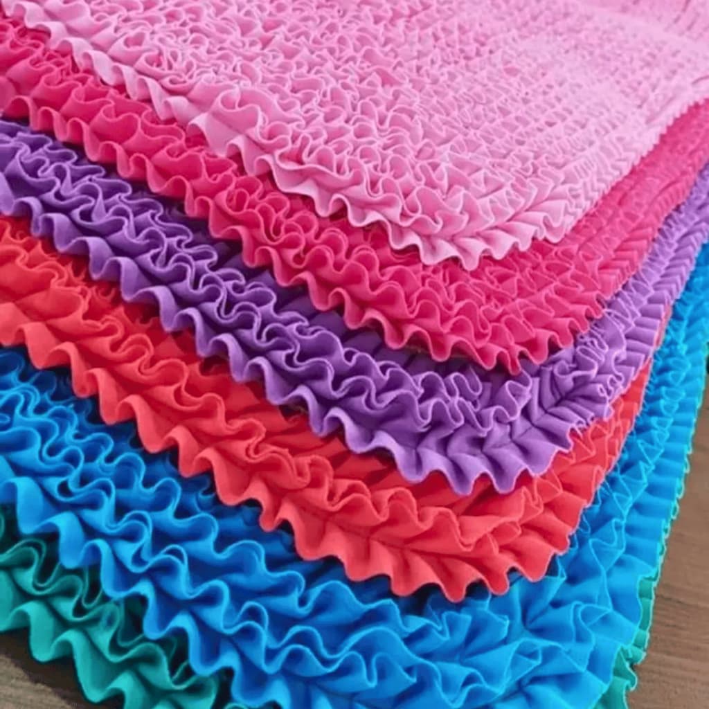 Tapete Porta Frufru 60x40cm Cores Aleatórias