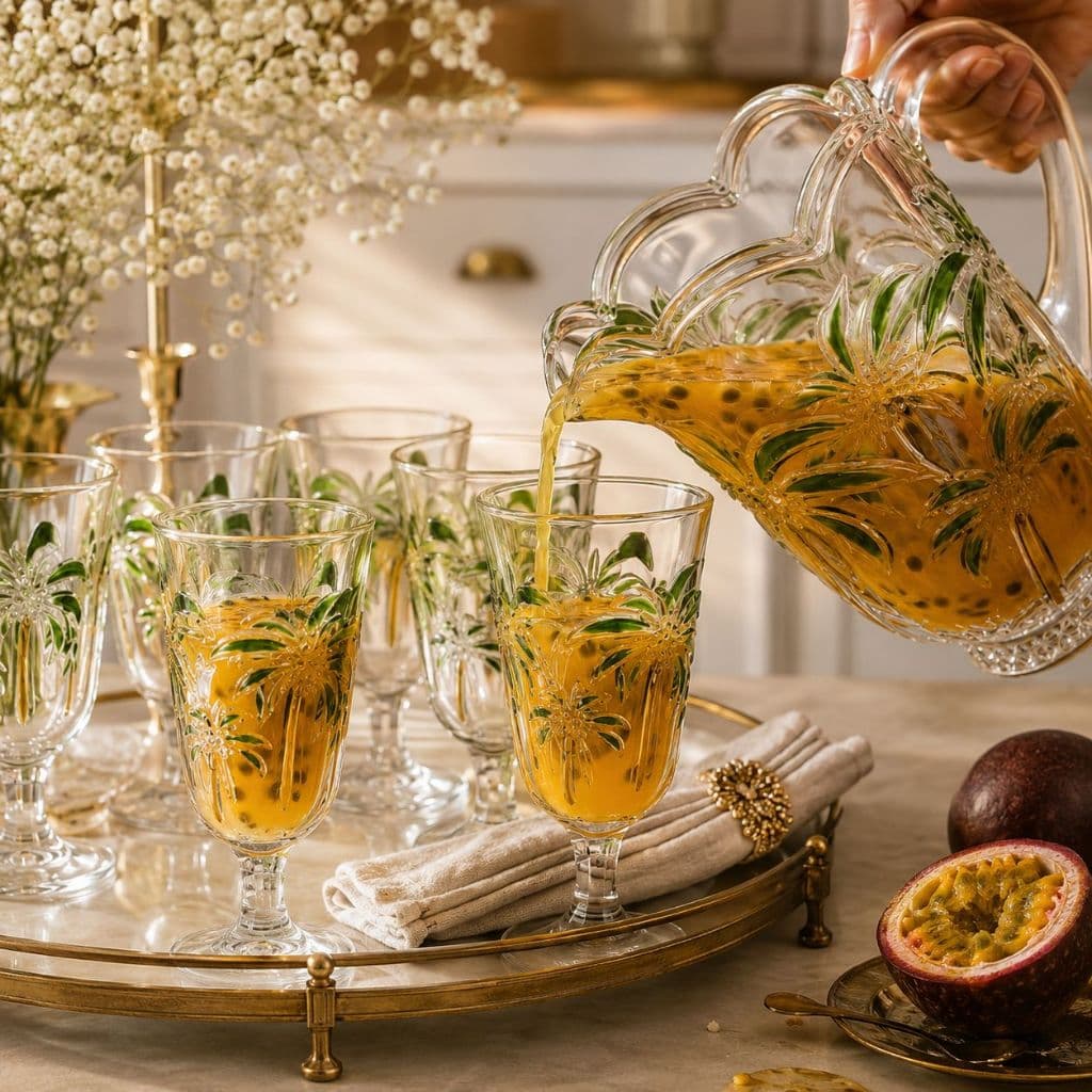 🍷 Conjunto Taças de Cristal 6 Peças com Jarra Elegante 150ml Sofisticado Luxuoso para Bebidas