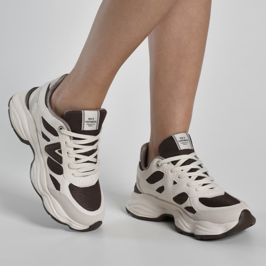 Tênis Chunky Via Marte Casual Confortável e Leve Original 158-023