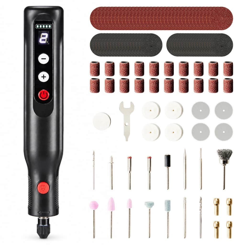 Mecolour Mini Retifica Profissional 260w 231 Peças Multiuso 260w+câmbio De 6 Marchas