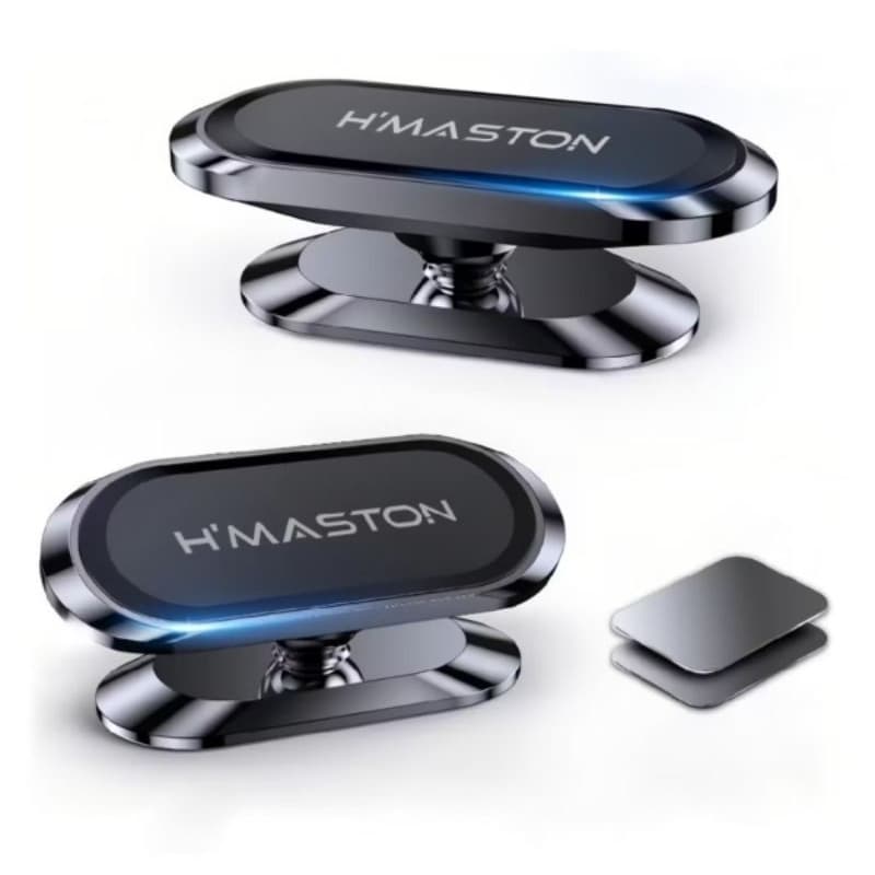Suporte de Celular Veicular Magnético Rotação 360° Com Fixação Forte (Universal)