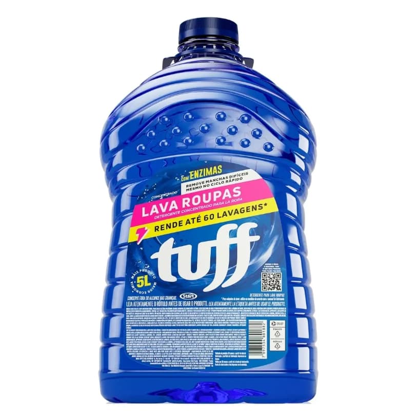 Lava Roupas Sabão  Liquido Concentrado Tuff 5 Litros  Start