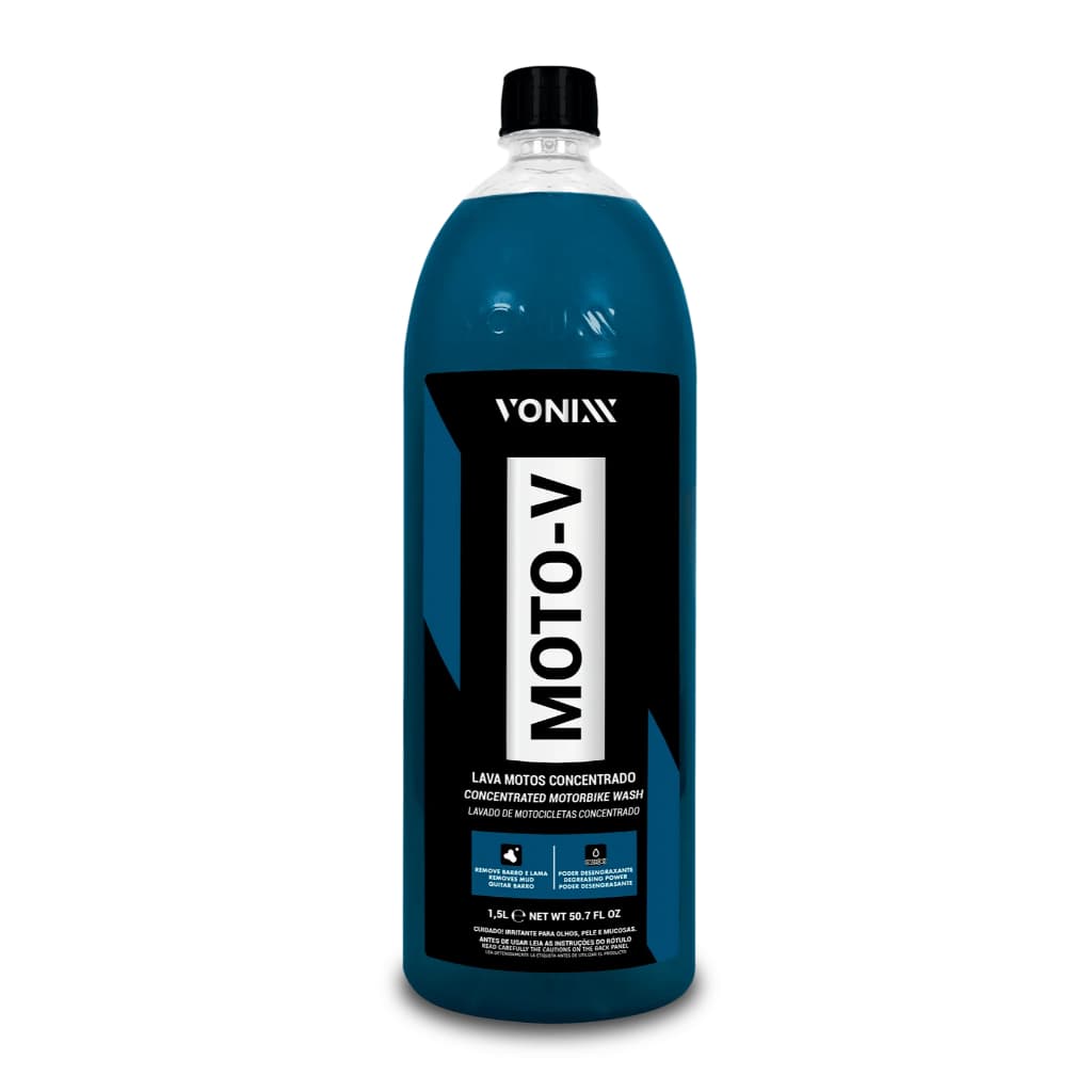 Moto-V 1,5L Vonixx Limpeza Pesada Motor E Relação De Moto
