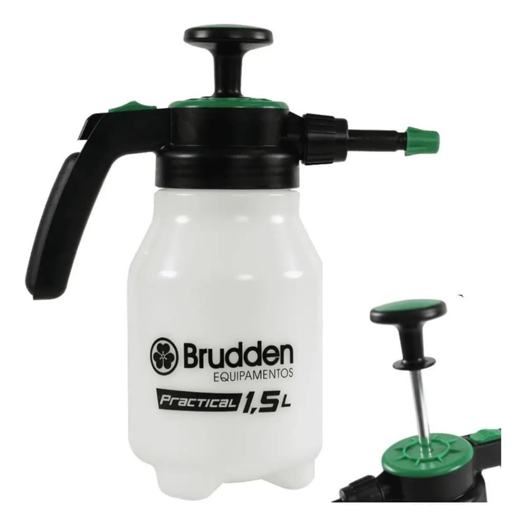 Pulverizador Manual Compressão Prévia 1,5l Practical Brudden