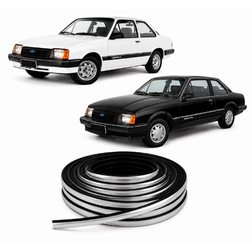 Friso Parabrisa Ou Vigia Gm Chevette Monza 7 Metros 008