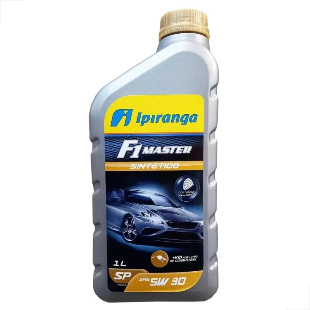 Oleo 5W30 Óleo Lubrificante do Motor Ipiranga 5W30 F1 Master Sintetico SP - 1 Litro