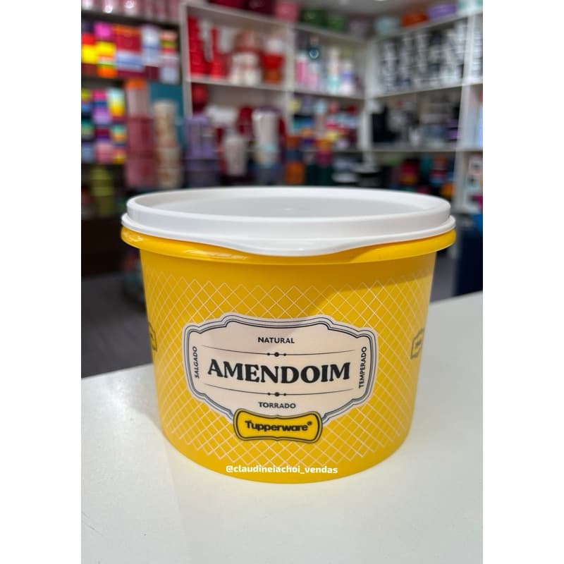 Tupper Caixa Amendoim Essences 500g