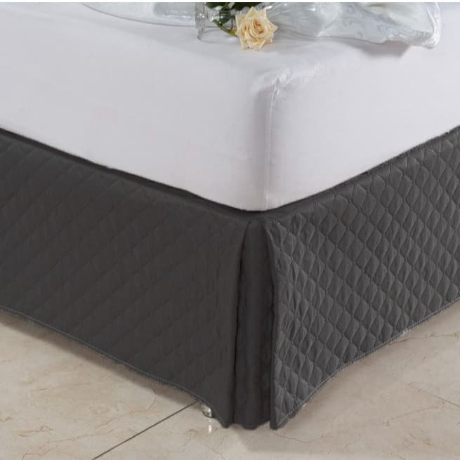 Saia Cama Box Casal Queen King Solteiro Matelada Decoração Várias Cores