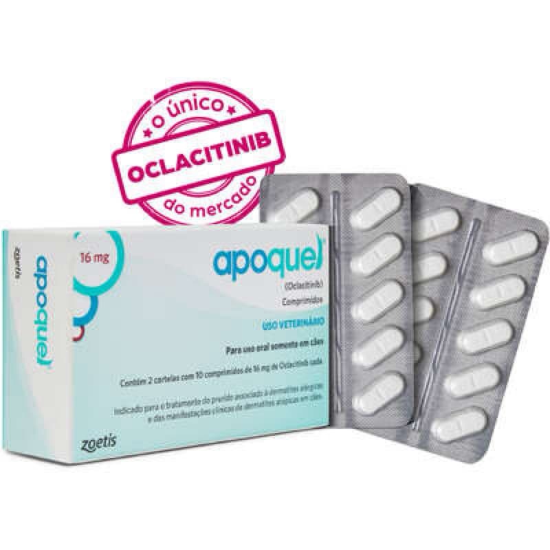 Apoquel 16mg Dermatológico Zoetis para Cães