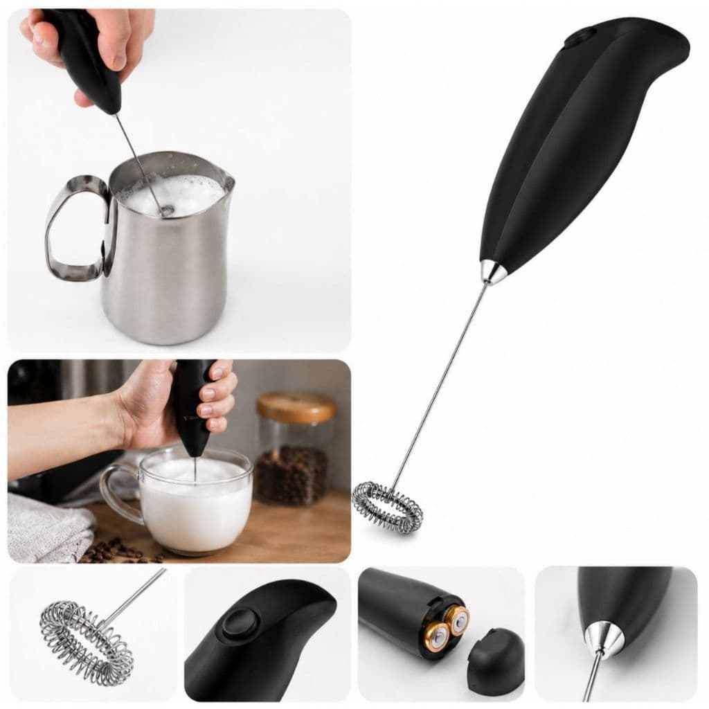 Mini Misturador Batedor Mixer Elétrico Para Claras de Ovos Leite Café Automático Utensílios de Cozinha Pilha