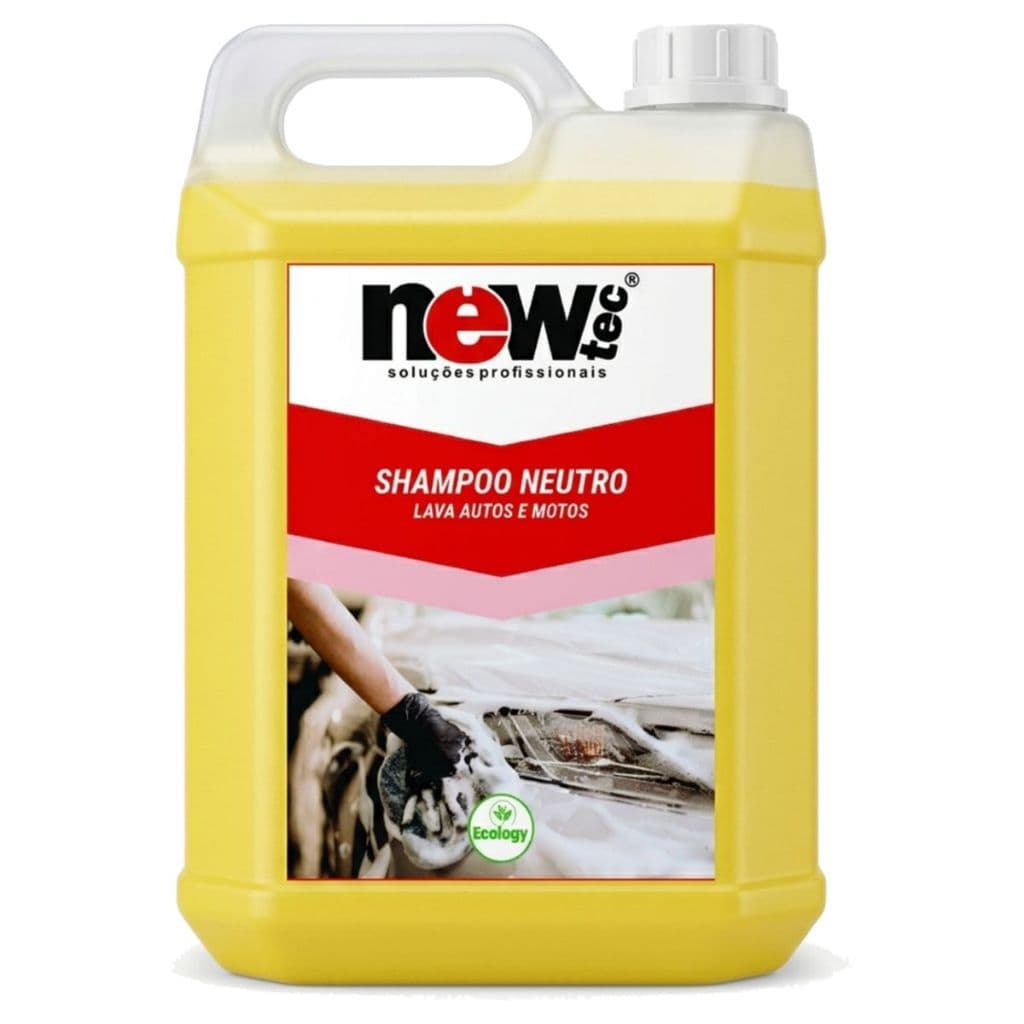 Shampoo Automotivo Neutro Concentrado 5 Litros Lava Carros
