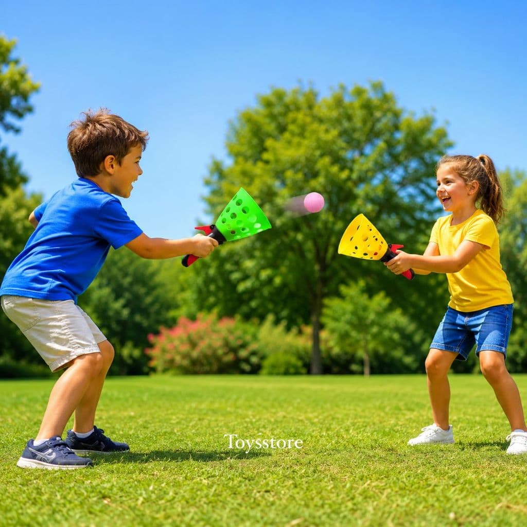 Joga pega bolinha raquete brinquedo com bola jogos ar livre diversão