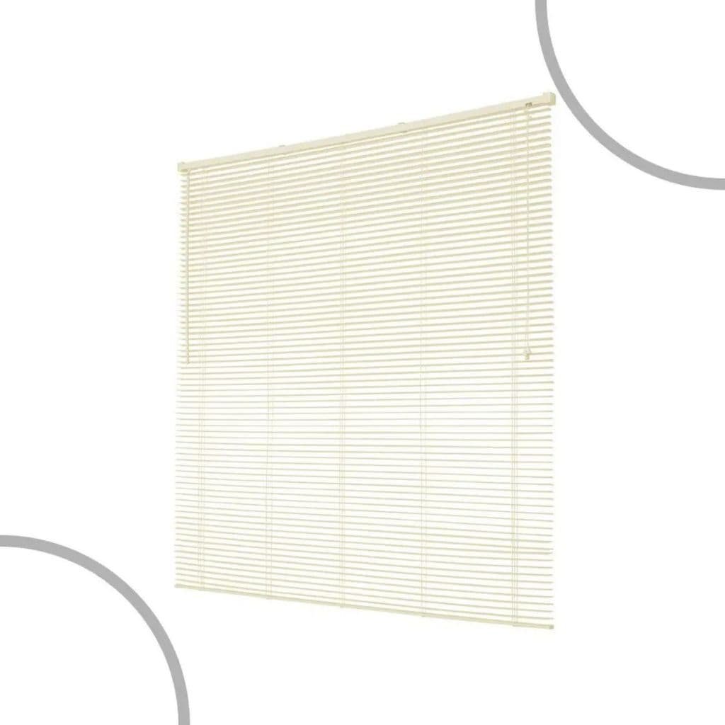 Persiana Horizontal PVC Para Janela Controle De Luz Facil Limpeza Com Diversos Tamanhos e Cores