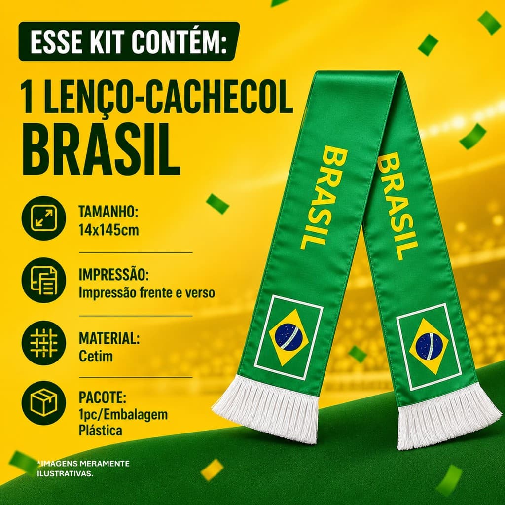 Cachecol Brasil