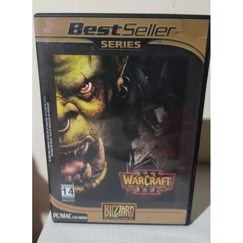 Warcraft III: Reign of Chaos – Edição Física Original Blizzard | Item de Colecionador