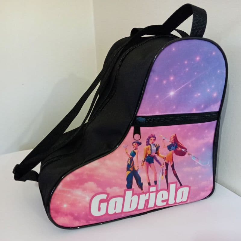 Bolsa porta patins ⛸️ personalizado a seu estilo