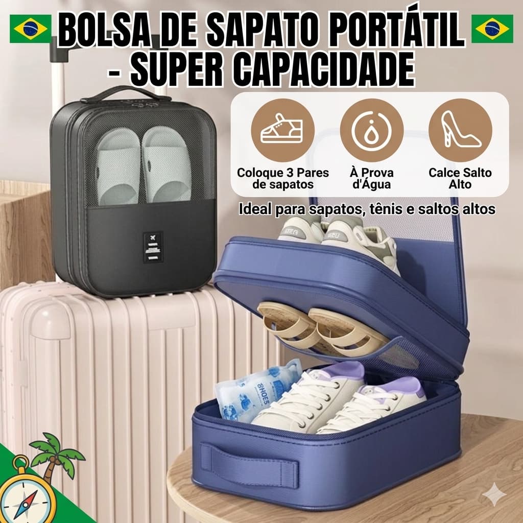 Organizador oxford resistente para uso contínuo em casa e viagens ocasionais