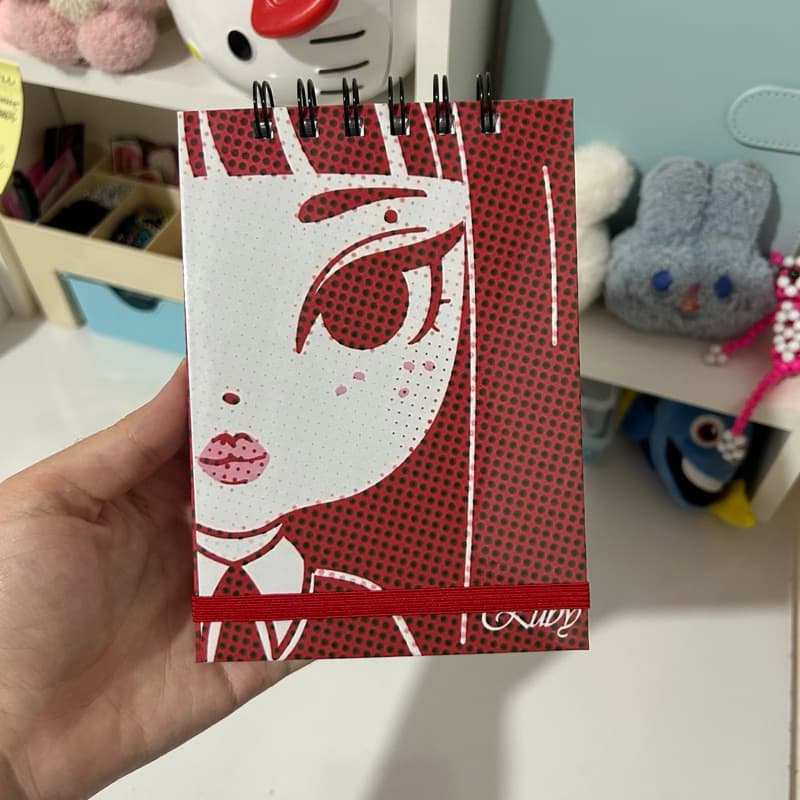 Bloco De Notas Jennie Ruby Blackpink - Caderno A6/ Bloco de Anotações