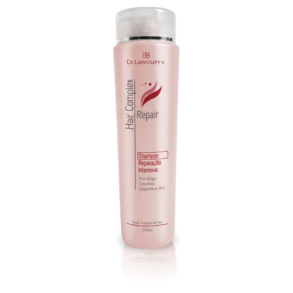 Di Larouffe Shampoo Reparação Intensiva para Cabelos Danificados com Pró-Trigo, Creatina e Queratina AA - 250ml