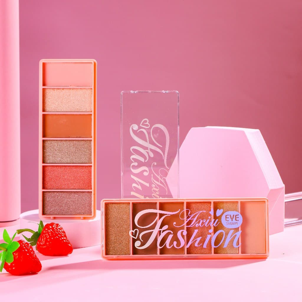 🌸Axiu-n🌸 De Longa Duração maquiagem paleta sombras rosa pó glitter paleta de sombras marrons Tons De Terra