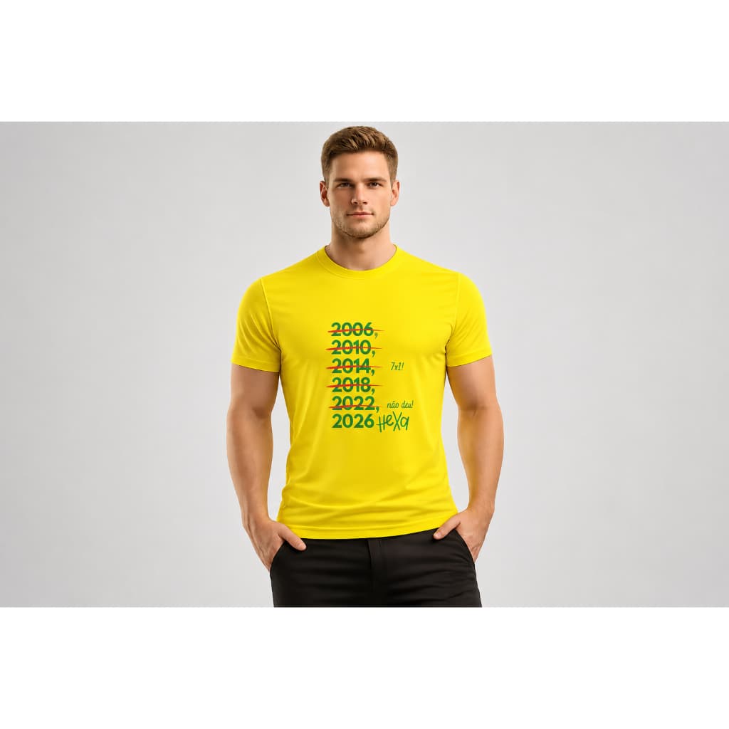 camisa Rumo ao Hexa  Brasil 2026