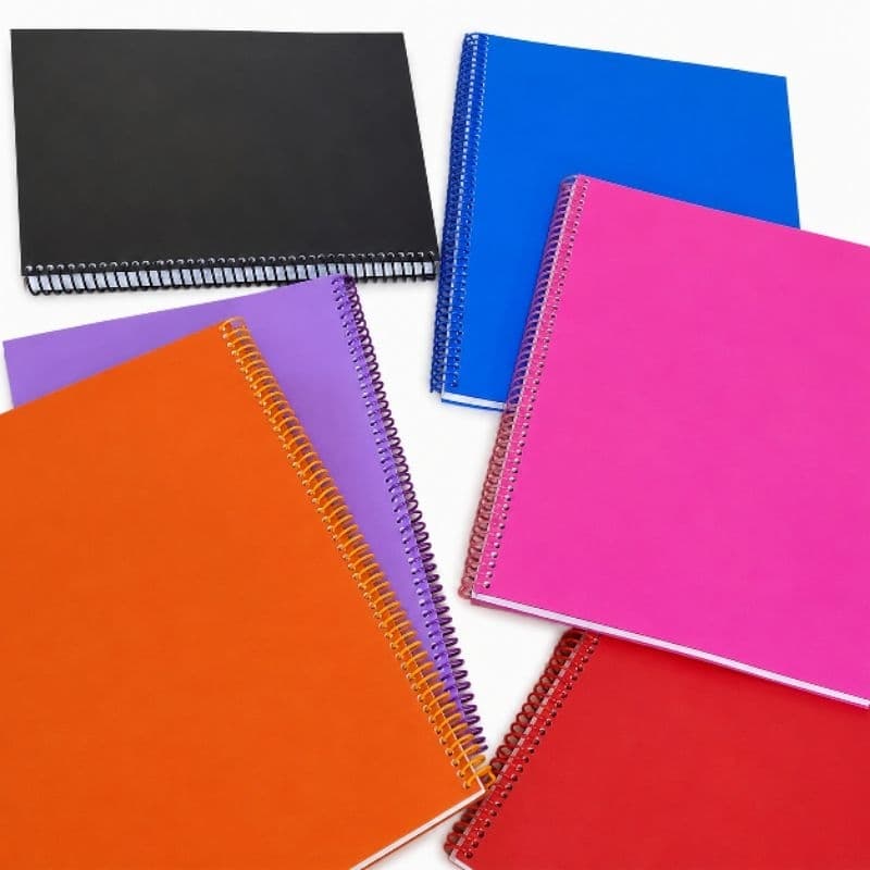 Caderno Universitário A4 Sem Pauta Sem Linhas 100 Fls Capa tipo PVC + BRINDE 30 POST-ITS por pedido