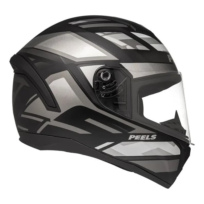 Capacete Moto Fechado Peels Spike Ii Mx2 Preto Fosco/grafite