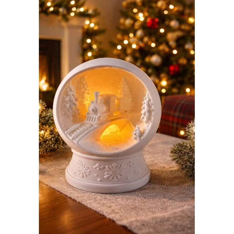 DECORAÇÃO NATAL TRENZINHO ÁRVORES DE NATAL ILUMINADO