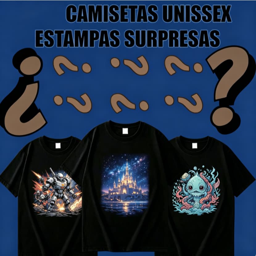 Camiseta Surpresa 100% Algodão Super Barata Saldão Não Erra Envio Rápido
