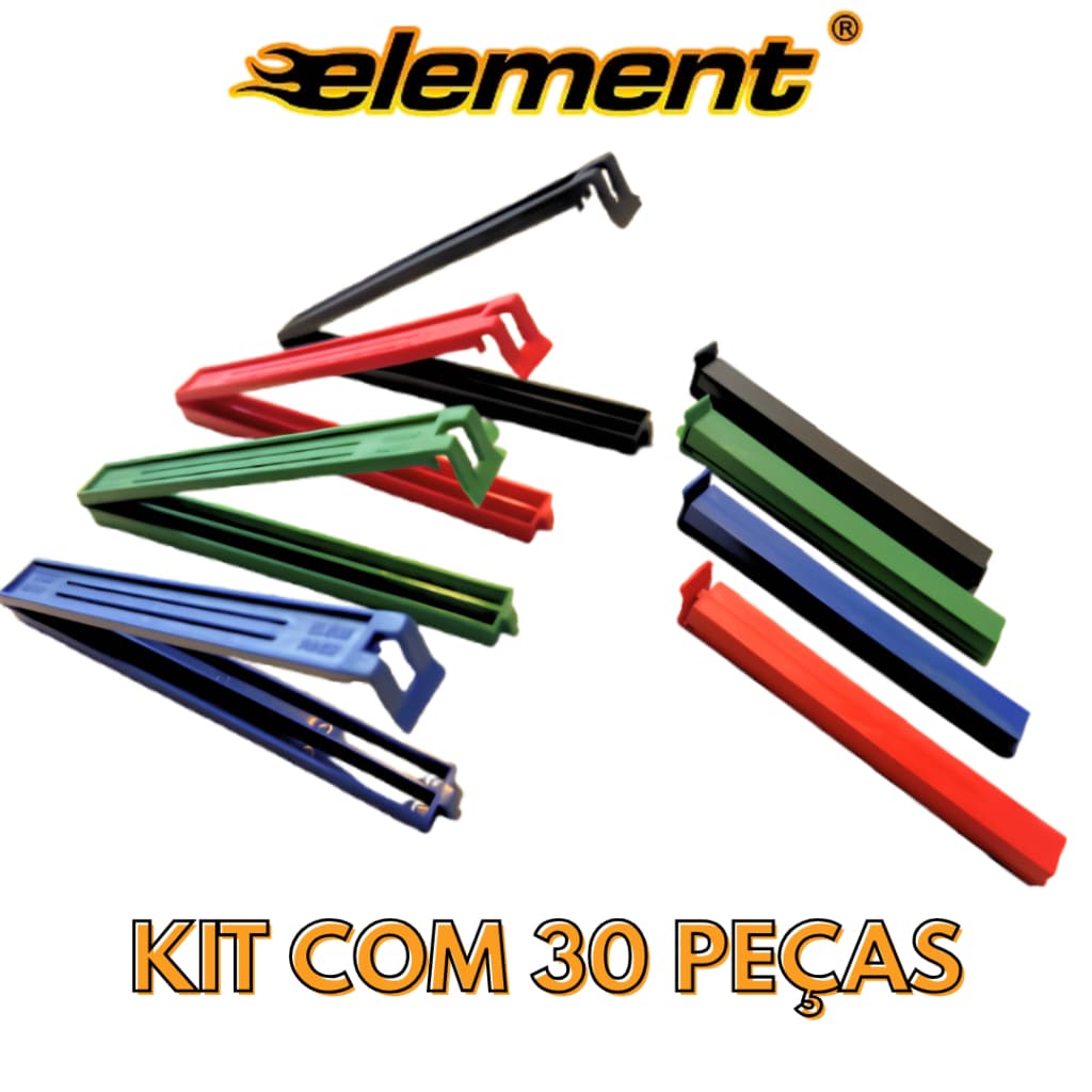 Kit 30 Prendedores Veda Saco para Embalagens Reutilizável Close Pack