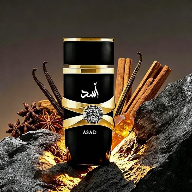 Perfume Lattafa Asad Eau De Parfum Árabe E Selo Lataffa 100ml Fragrância Intensa