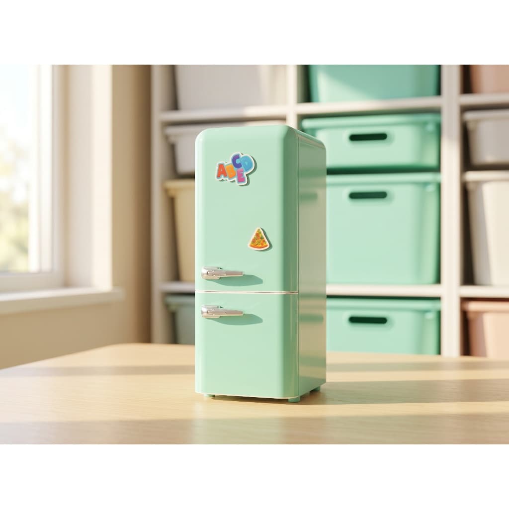 Mini Geladeira Surpresa Mini Minis – Brinquedo Colecionável com Acessórios Exclusivos