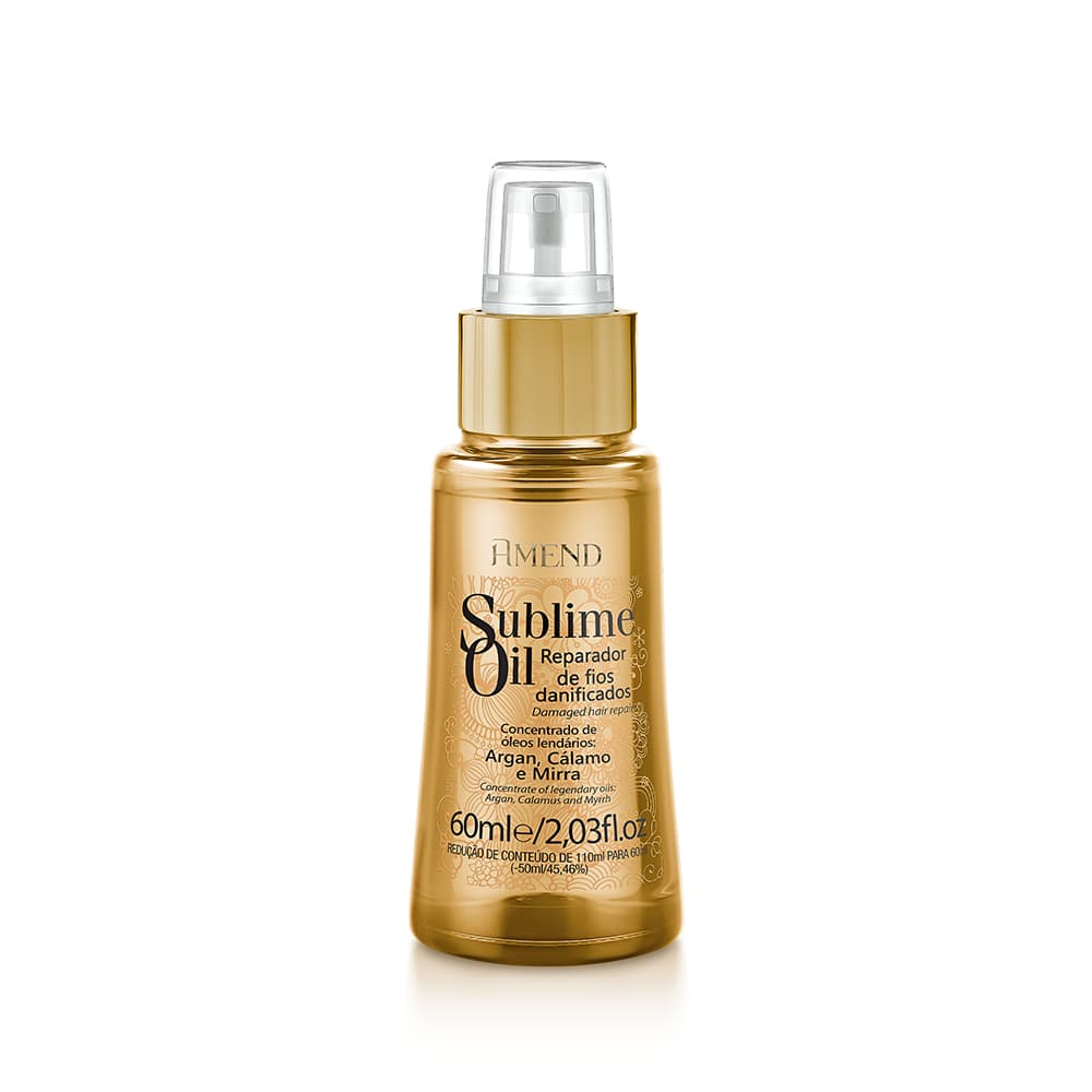 Óleo Reparador Sublime Oil 60ml Amend