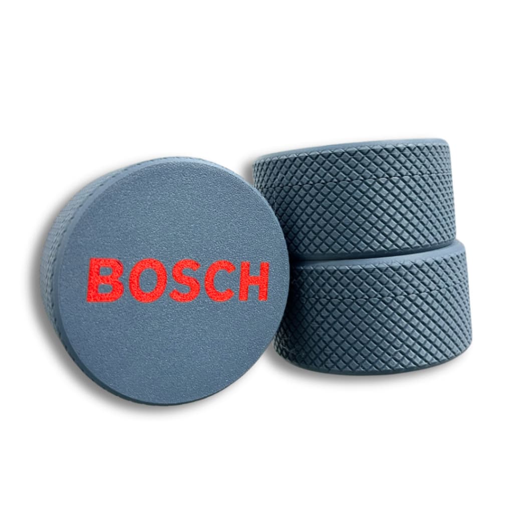 KIT 3 PORTA PARAFUSO RECIPIENTE POTE ORGANIZADOR PARAFUSO PREGOS BOSCH ROSQUEAVEL CINZA