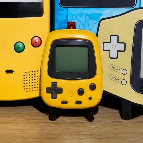 Suporte Para Tamagotchi Universal | Display de Mesa Dobrável para Coleção e Decoração