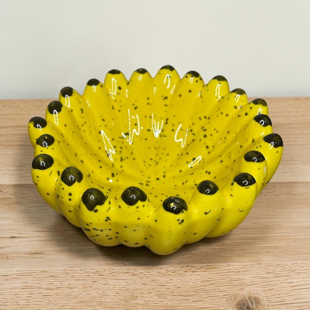 Bowl Tigela Banana Decorada Ceramica Cozinha Cerais 300ml