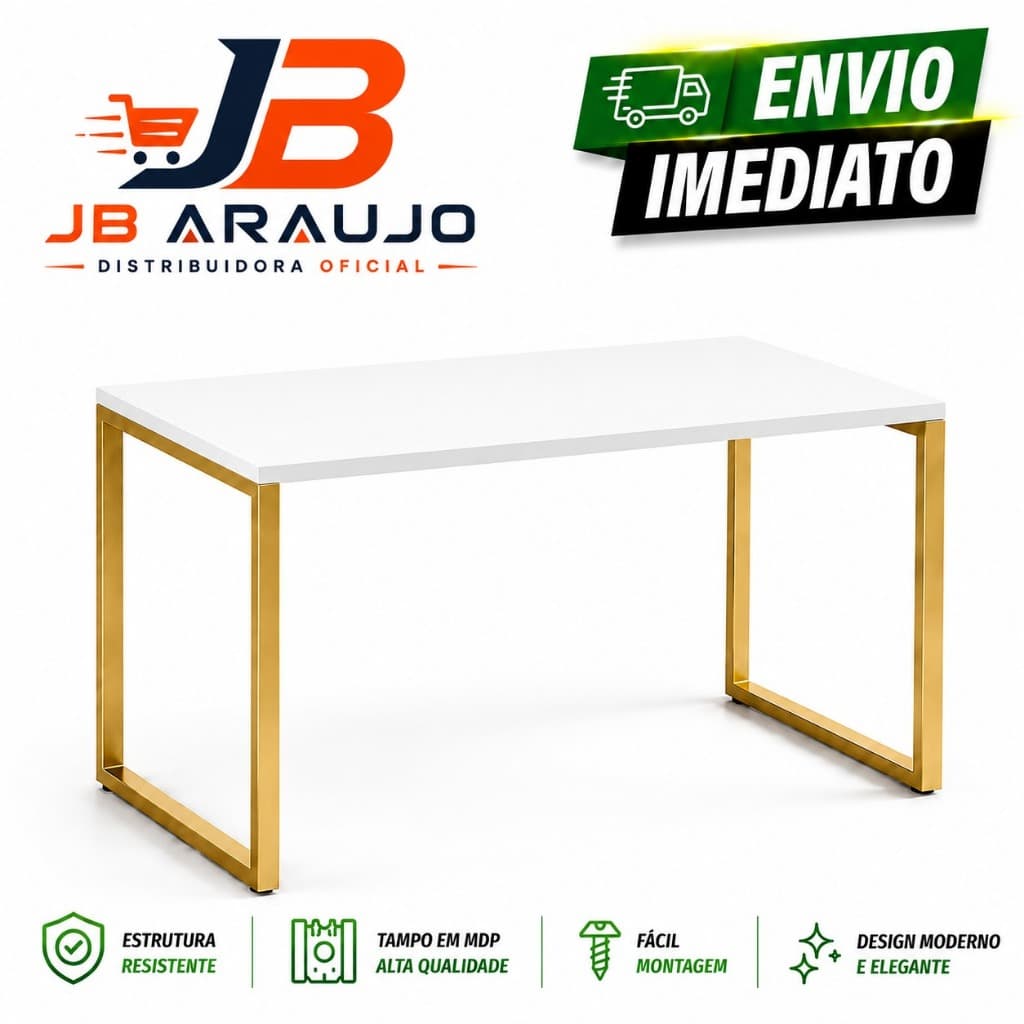 Mesa Escrivaninha Estilo Industrial Escritório Para Computador Notebook Envio Imediato
