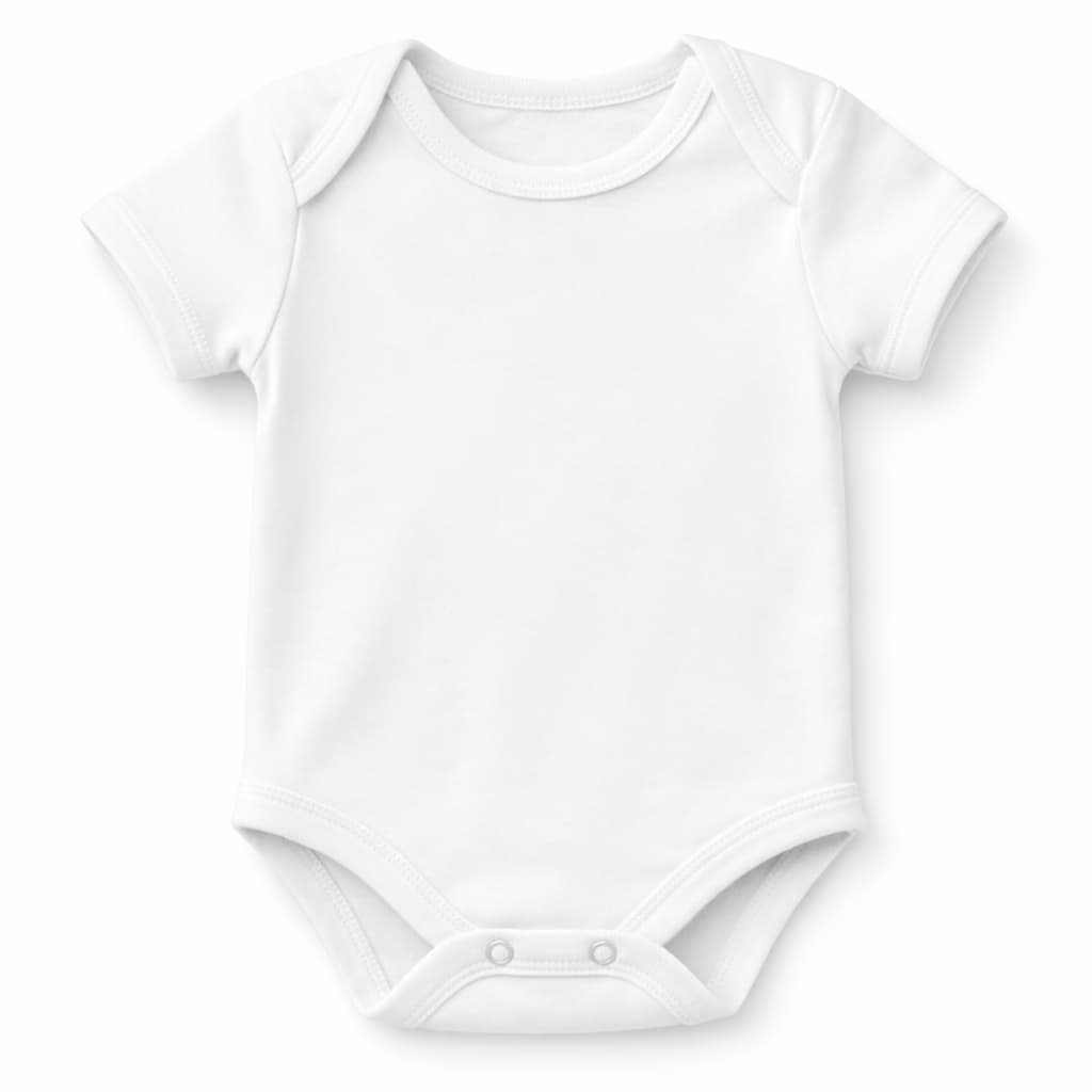 Body Bebê para Sublimação Poliéster com Elastano Personalização