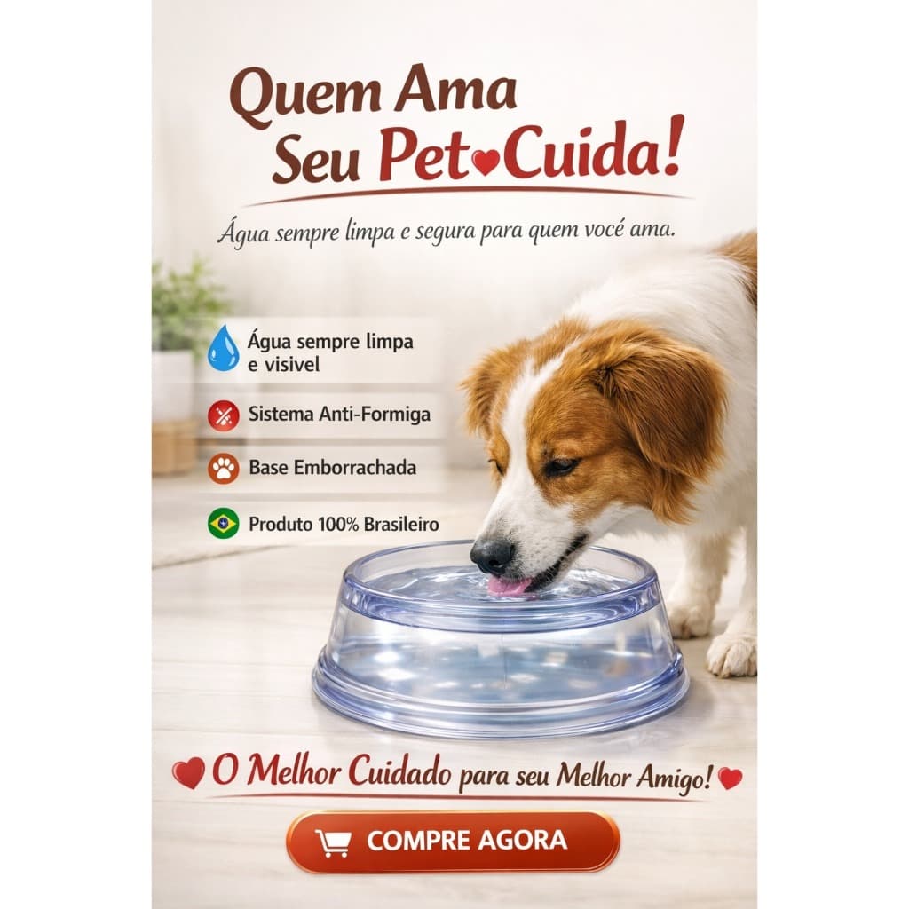 Comedouro pet, pote para ração, comedouro anti formiga, pote para cachorro, pote para gato, comedouro 290ml