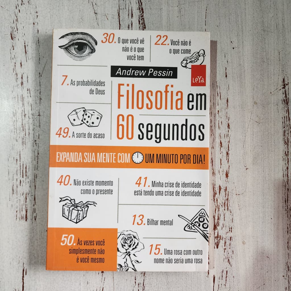 Livro Filosofia em 60 Segundos Andrew Pessin Leya 2012 Bolso Filosofia