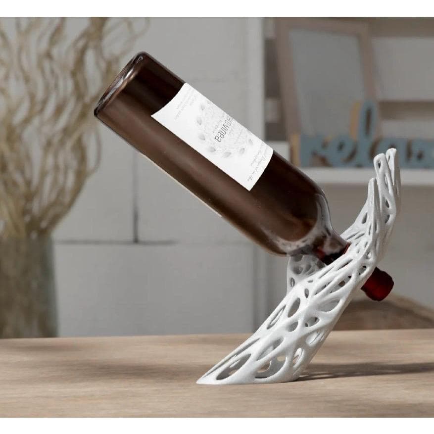 SUPORTE PARA VINHO EXPOSITOR GARRAFA DE VINHO FORMATO MÃO