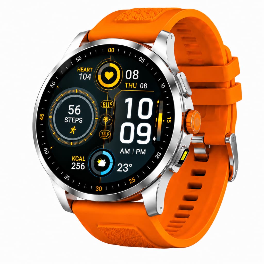 Relógio Inteligente– Smartwatch LV5 Bluetooth Monitor de Saúde e Chamada de Voz! Esportivo Completo