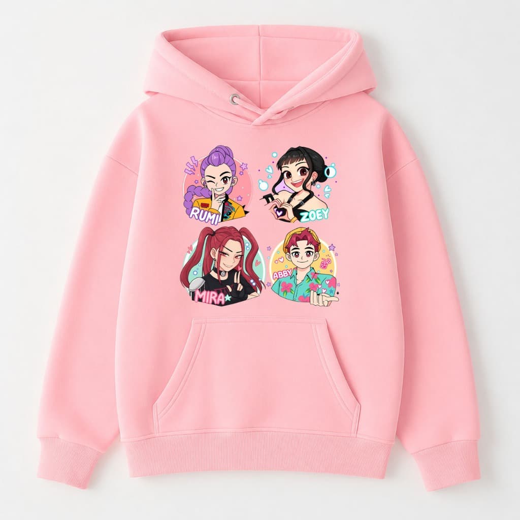 Moletom Infantil Estiloso Moderno Menina Confortavel Quentinho Tecido Grosso Flanelado