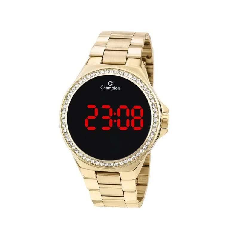 Relógio Feminino Champion Digital CH40151H Dourado