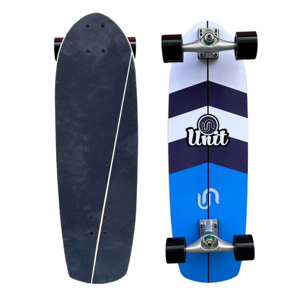 Skate Simulador De Surf Completo Profissional Unit Skateboard