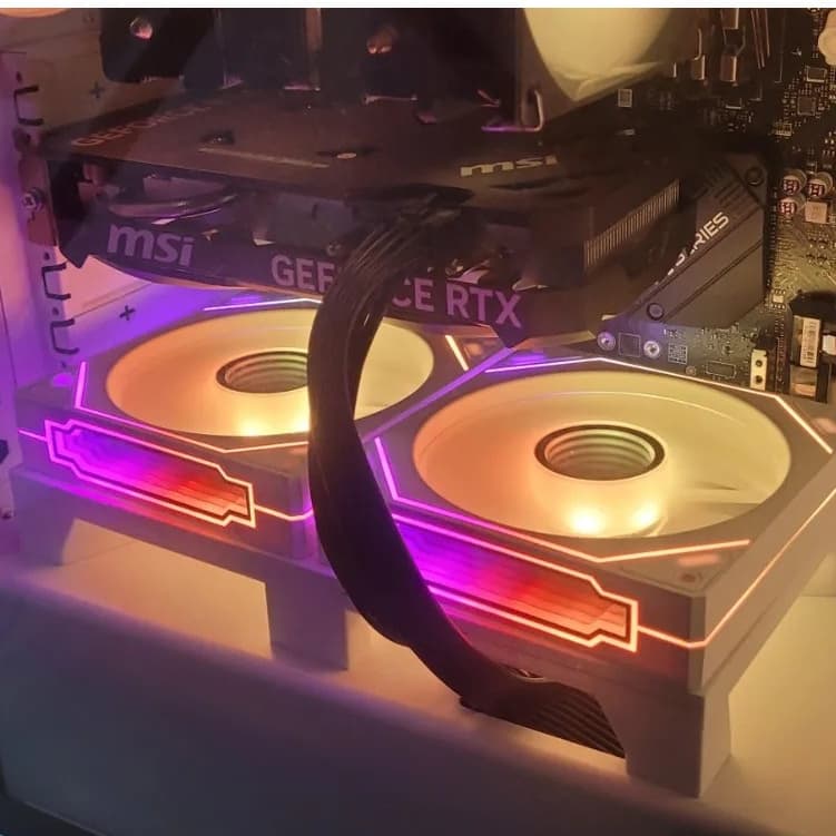 Espaçador Modular de Fans 120mm – Maximize o Desempenho da sua GPU!