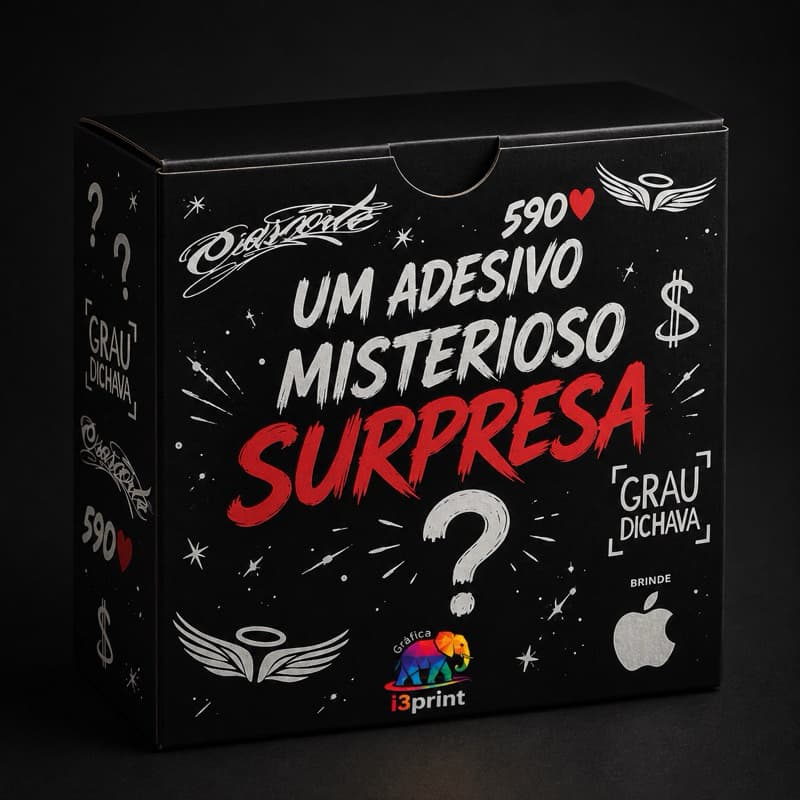 1 Adesivo em  Vinil  Misterioso de Alta Durabilidade em Recorte para carro moto bike e capacete decorativo