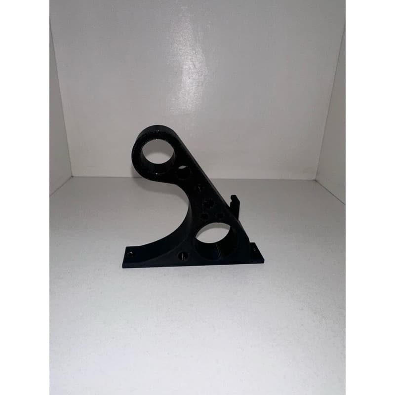 🏍️ Suporte de Parede para Capacete e Chaves de Moto | Organizador 2 em 1 Impresso em 3D