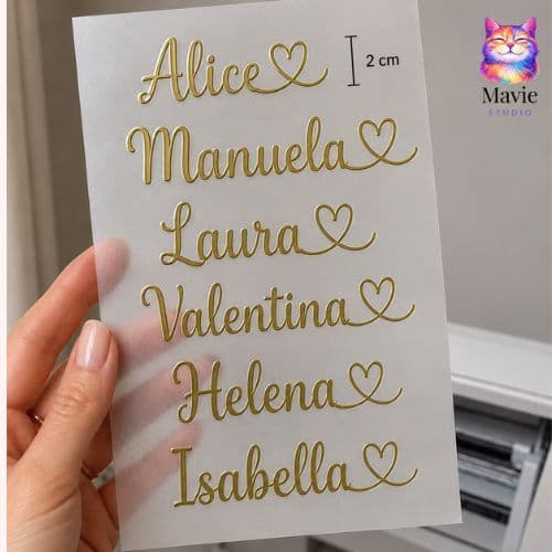 NOMES TERMOCOLANTES Personalizados 1,5cm a 2 cm de altura Porta Joias, sinteticos, casamentos, FERRO PASSAR
