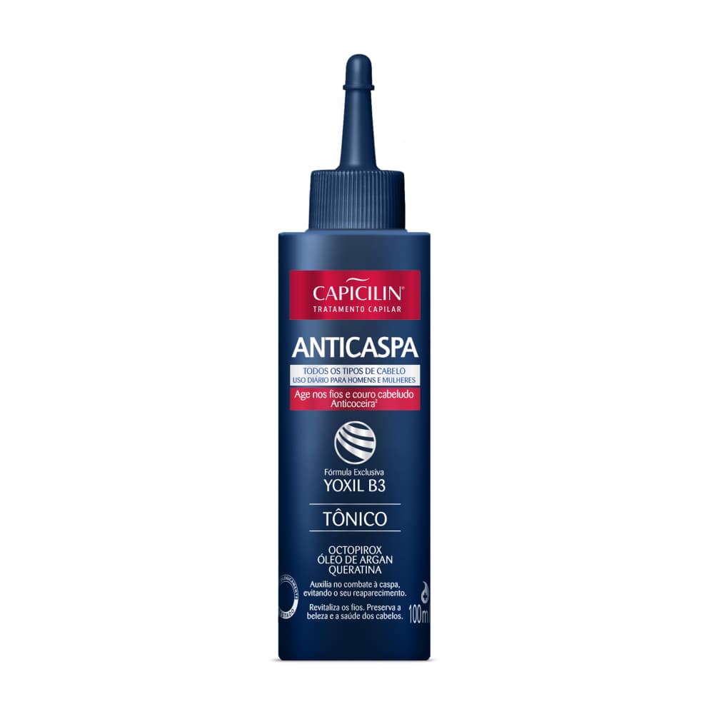 Tônico Capilar Capicilin Anticaspa 100ml
